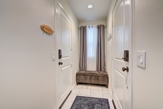 downstairs foyer